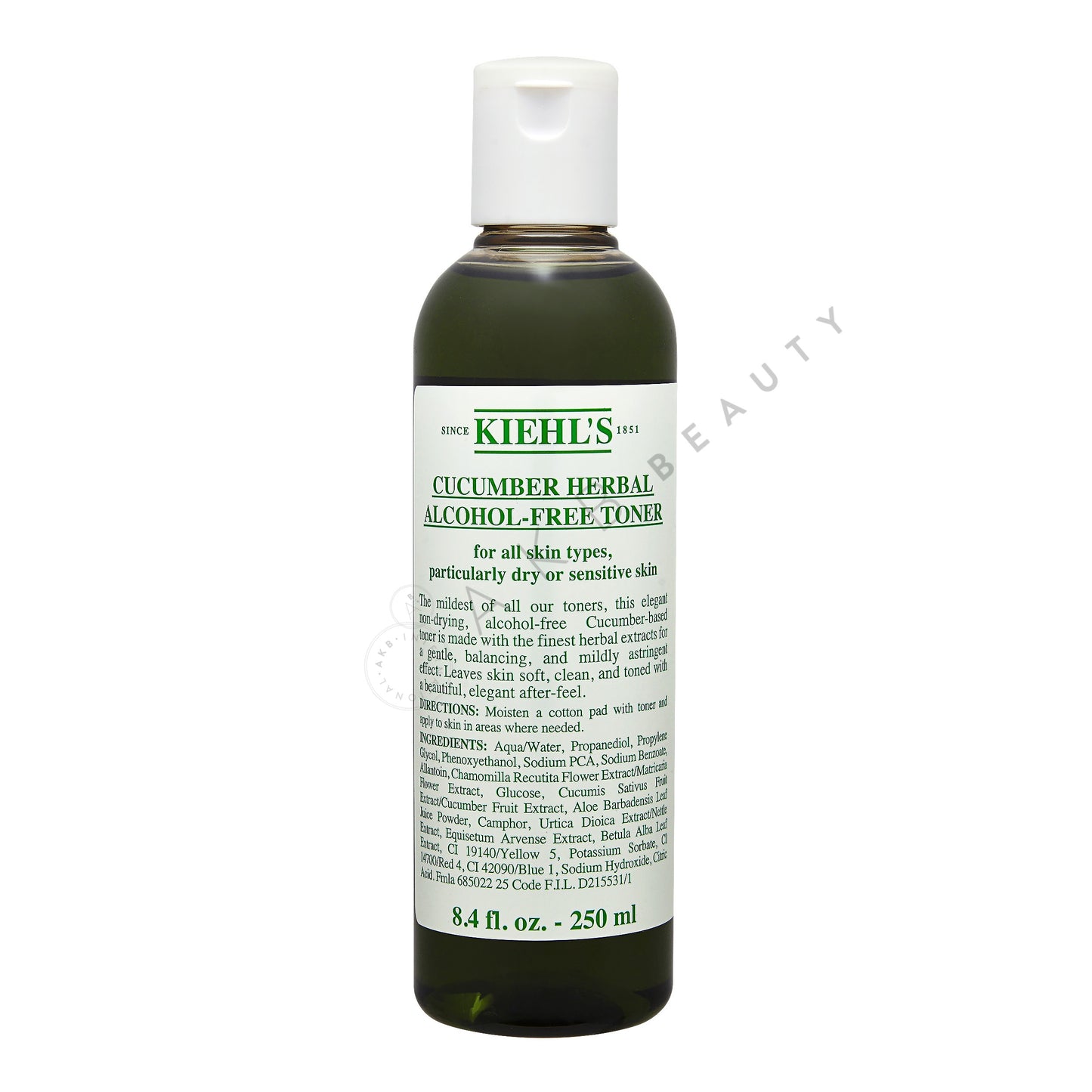 Cucumber Herbal Alcohol-Free Toner