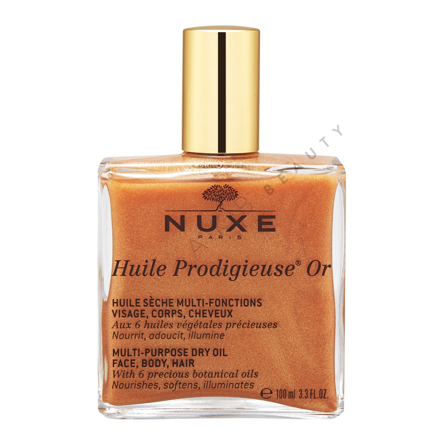 Huile Prodigieuse OR Multi-Usage Dry Oil - Golden Shimmer (Face, Body & Hair)