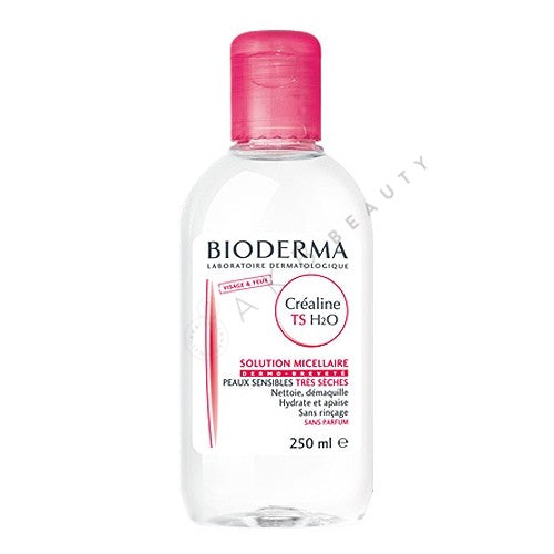 Créaline H2O Ultra-Mild Non-Rinse Cleanser for Face & Eyes (Very Dry Sensitive Skin)
