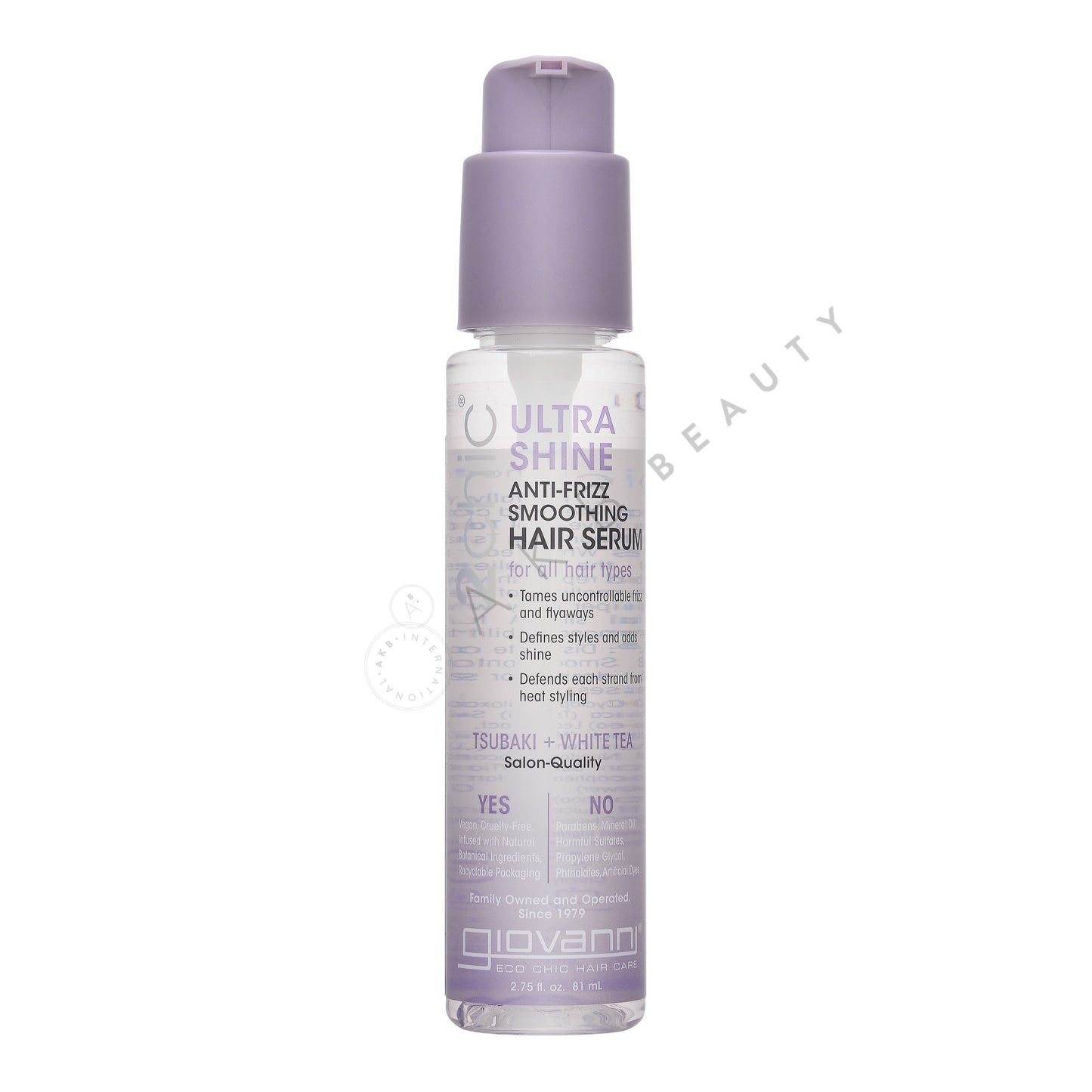 Ultra Shine Anti-Frizz Smoothing Hair Serum