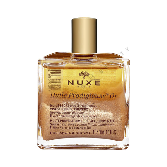 Huile Prodigieuse OR Multi-Usage Dry Oil - Golden Shimmer (Face, Body & Hair)