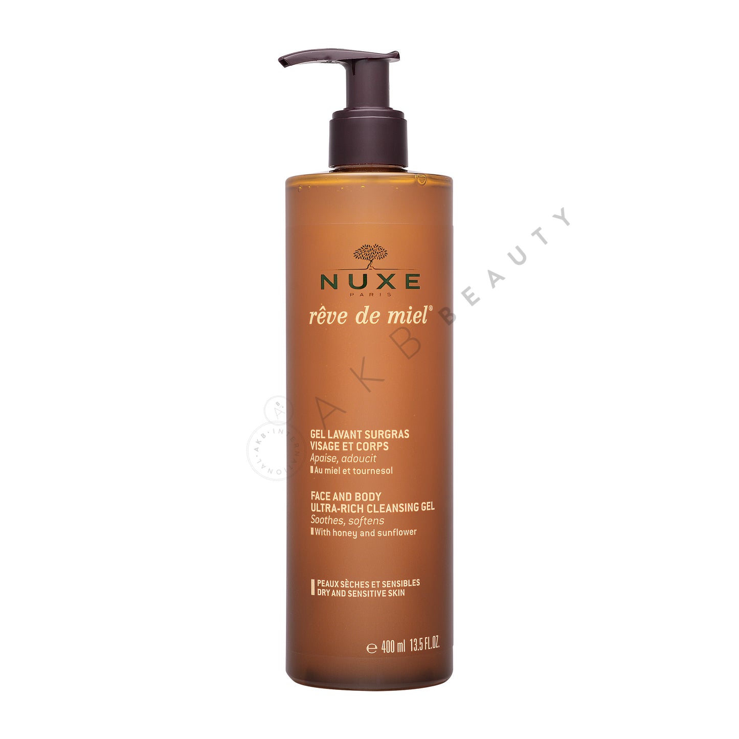 Rêve de Miel Face and Body Ultra-Rich Cleansing Gel (Dry and Sensitive Skin)