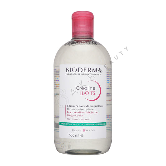 Créaline H2O Ultra-Mild Non-Rinse Cleanser for Face & Eyes (Very Dry Sensitive Skin)