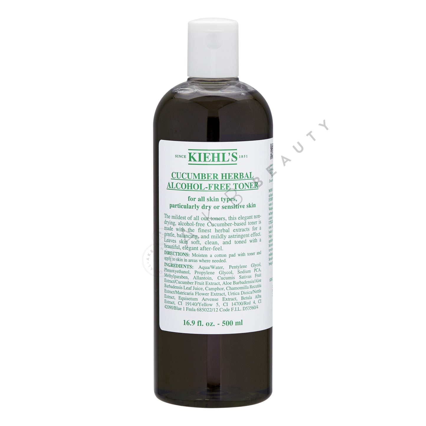 Cucumber Herbal Alcohol-Free Toner