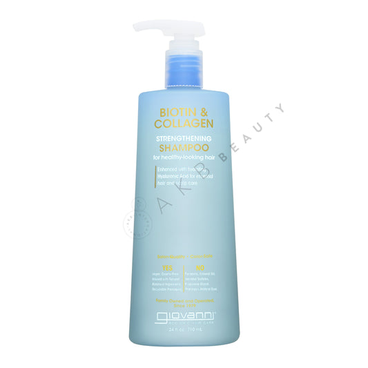 Biotin & Collagen Strengthening Shampoo (For Healthy-Looking Hair)