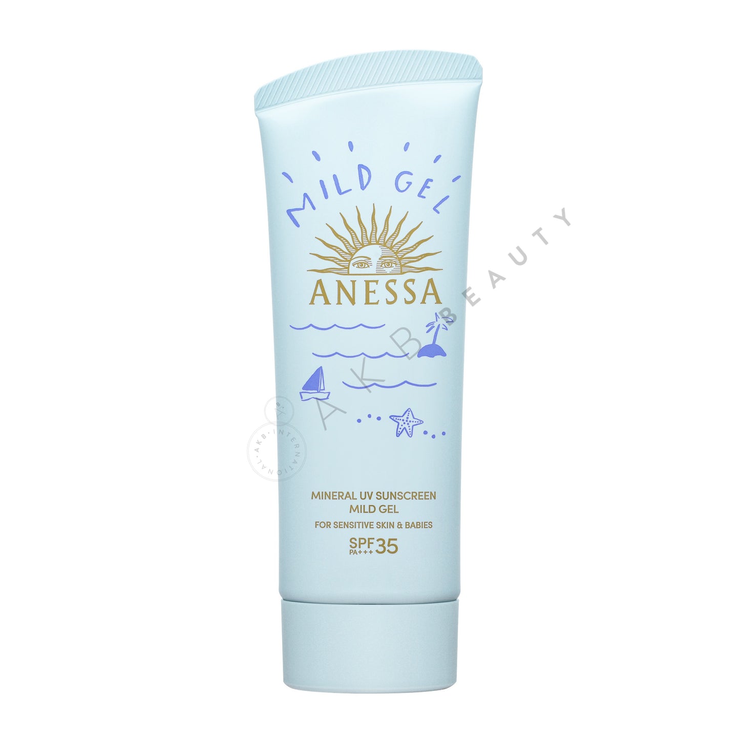 Anessa Mineral UV Sunscreen Mid Gel SPF35 PA+++ (For Sensitive Skin & Babies)